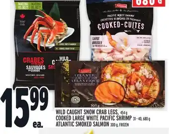Metro Wild caught snow crab legs offer