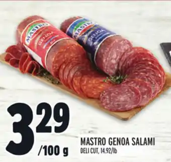 Metro Mastro genoa salami offer