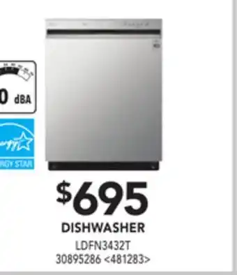 Lowe's Lg dishwasher offer