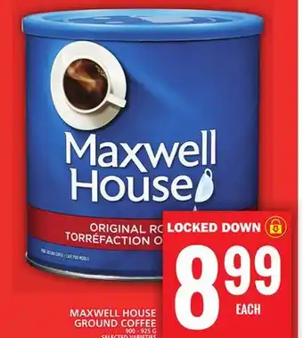 Food Basics Maxwell house ground coffee offer