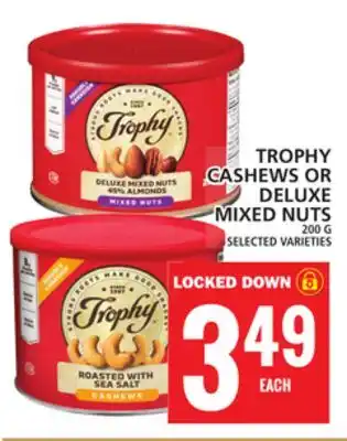 Food Basics Trophy cashews or deluxe mixed nuts offer