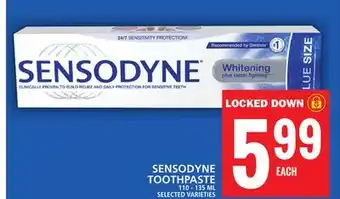 Food Basics Sensodyne toothpaste offer