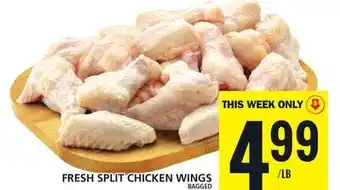 Food Basics Fresh split chicken wings offer