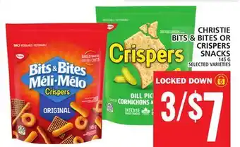 Food Basics Christie bits & bites or crispers snacks offer