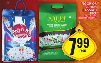 Food Basics Noor or arjun basmati rice offer