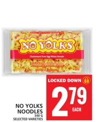 Food Basics No yolks noodles offer