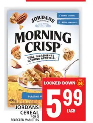 Food Basics Jordans cereal offer