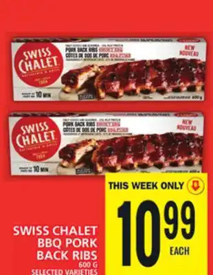 Food Basics Swiss chalet bbq pork back ribs offer