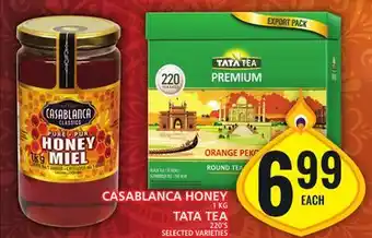 Food Basics Casablanca honey or tata tea offer