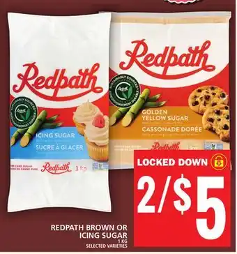 Food Basics Redpath brown or icing sugar offer