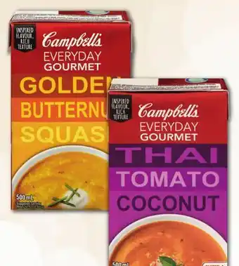 Longo's Campbell's everyday gourmet soup offer