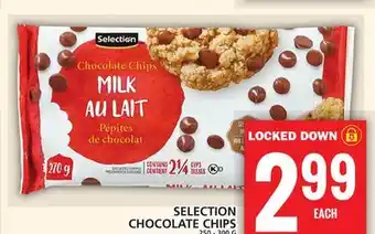 Food Basics Selection chocolate chips offer