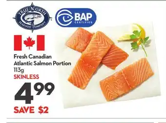 Longo's Fresh canadian atlantic salmon portion offer