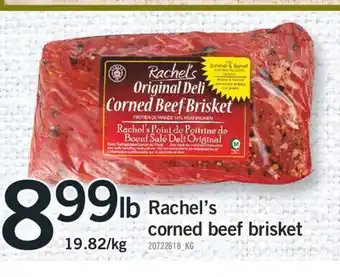 Fortinos Rachel's corned beef brisket offer
