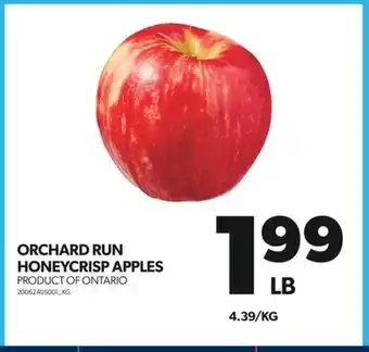 Real Canadian Superstore Orchard run honeycrisp apples offer