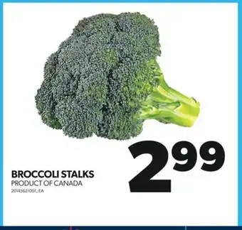 Real Canadian Superstore Broccoli stalks offer