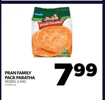 Real Canadian Superstore Pran family pack paratha, 2.4 kg offer
