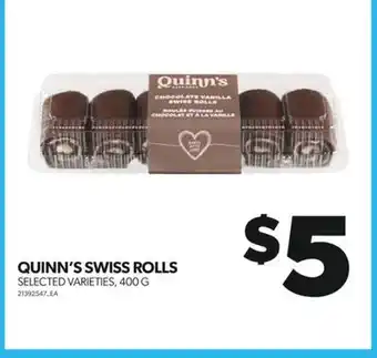 Real Canadian Superstore Quinn's swiss rolls, 400 g offer