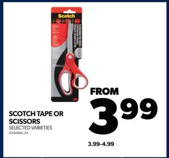 Real Canadian Superstore Scotch tape or scissors offer