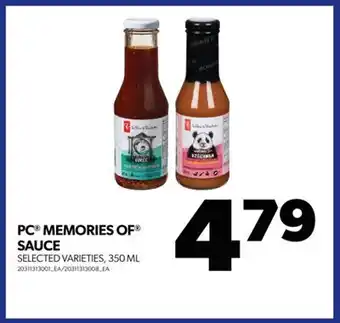 Real Canadian Superstore Pc memories of sauce, 350 ml offer