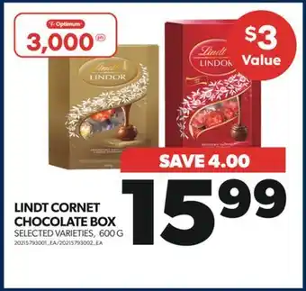 Real Canadian Superstore Lindt cornet chocolate box, 600 g offer
