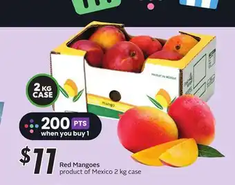Sobeys Red mangoes offer