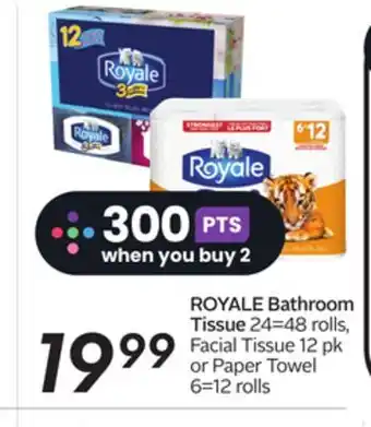 Sobeys Bathroom tissue offer