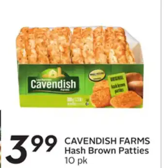 Sobeys Hash brown patties offer