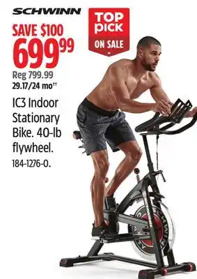 Canadian Tire Schwinn ic3 indoor stationary bike offer
