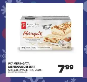 Real Canadian Superstore Pc meringata meringue dessert, 260 g offer