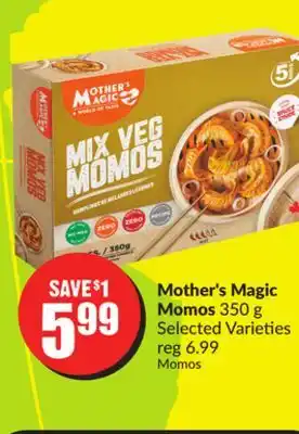 Chalo FreshCo Mother's magic momos 350 g selected varieties offer
