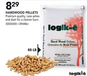 RONA Hardwood pellets offer