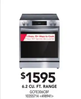 RONA Frigidaire gallery 6.2 cu. ft. range offer