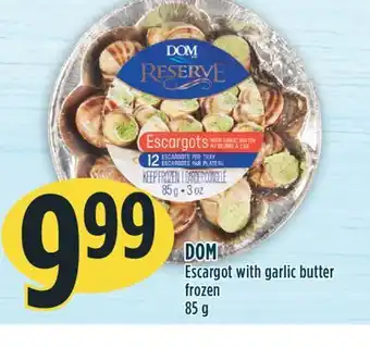 Marché Adonis Dom escargot with garlic butter offer