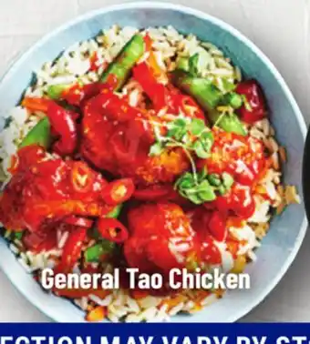 M & M Food Market General tao chicken offer