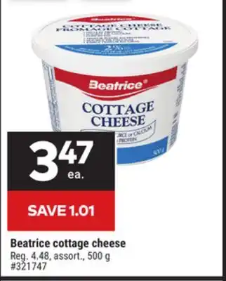 Giant Tiger Beatrice cottage cheese offer