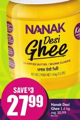 FreshCo Nanak desi ghee 1.6 kg offer