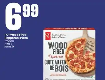 Valu-mart Pc wood fired pepperoni pizza 378 g offer