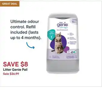 Petvalu Litter genie pail offer