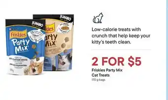 Petvalu Friskies party mix cat treats offer