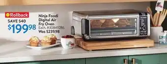 Walmart Ninja foodi digital air fry oven offer