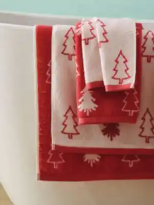 Walmart Holiday time towel 4-pack offer