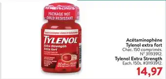 Walmart Tylenol extra strength offer