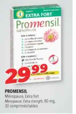 Familiprix Promensil menopause, extra strength, 80 mg, 30 tablets offer