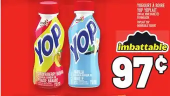 Metro Yogourt à boire yop yoplait | yoplait yop drinkable yogurt offer