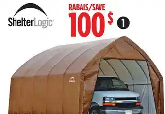 Canadian Tire Shelterlogic garage-in-a-box alpine suv/truck shelter, 13 x 20 x 12´ h offer