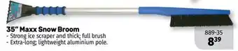 Bumper to Bumper 35 maxx snow broom offer