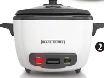 Canadian Tire Black & decker 16-cup rice cooker offer