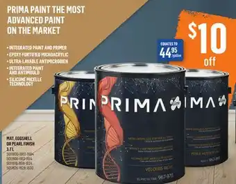 Canac Mat, eggshell or pearl finish 3.7 l offer