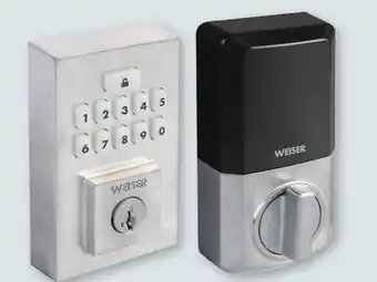 Canac Traditional smartcode touchpad electronic deadbolt lock offer